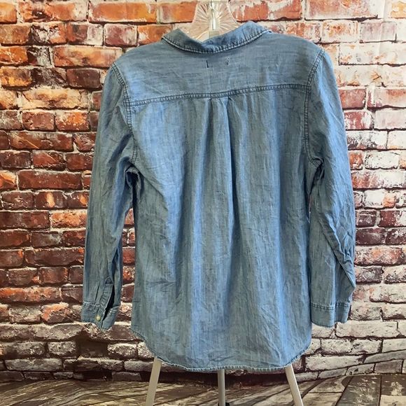 Old Navy Denim Button Down - Picture 2 of 2